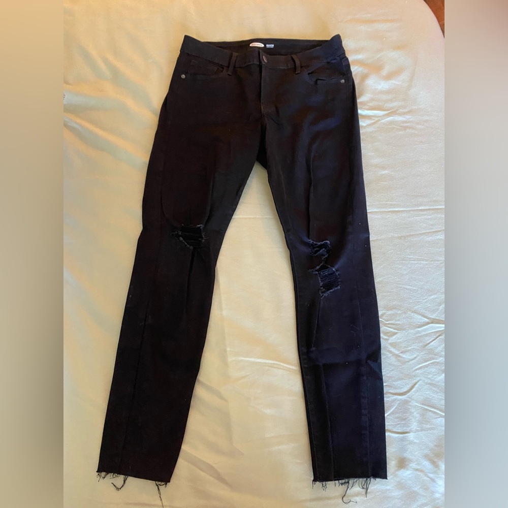Old Navy Rockstar Black skinny jeans